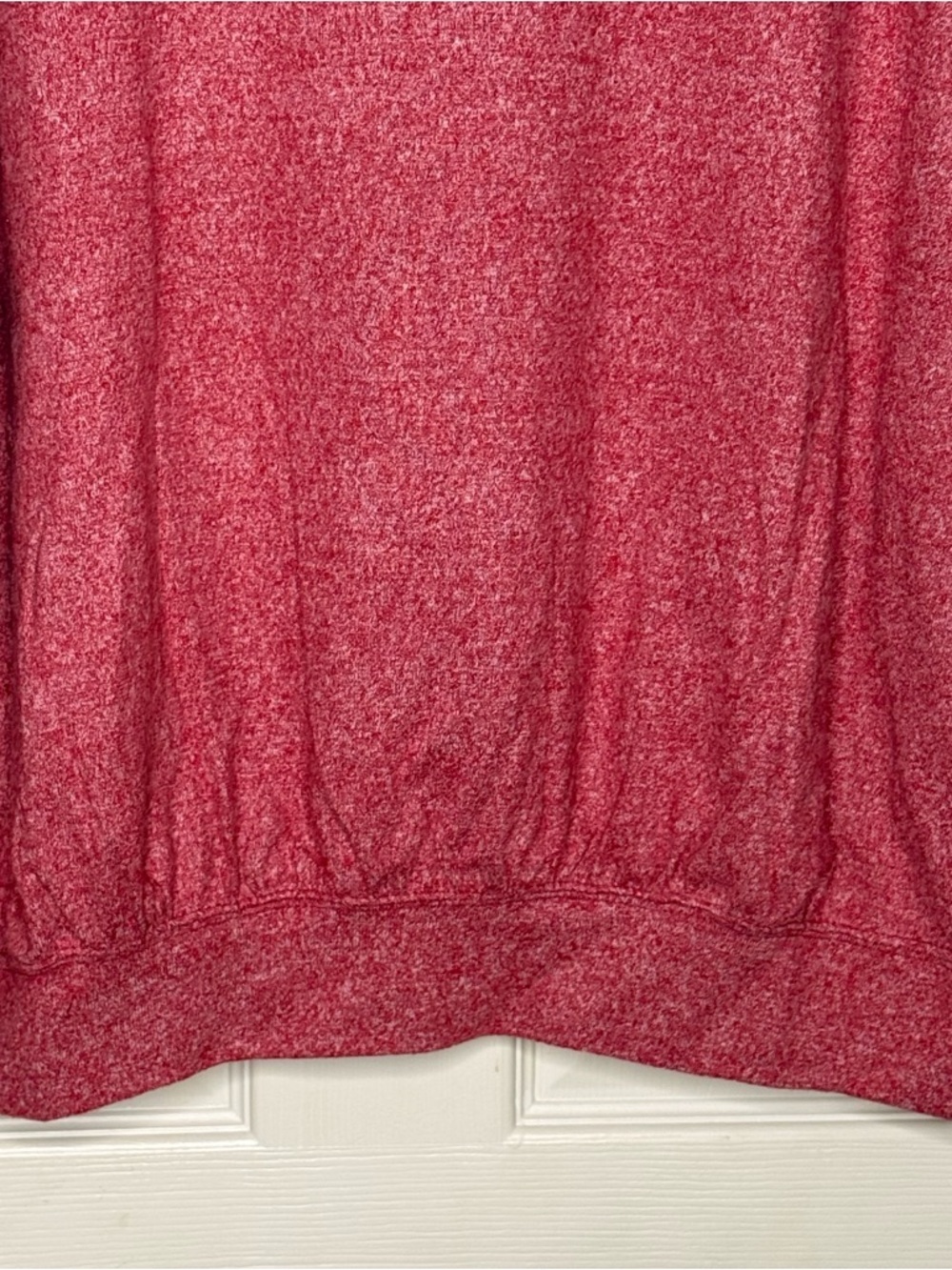 Zenana Burgundy Brushed Knit Sweater Top Soft Oversized Cozy Pullover NWT - Picture 5 of 8